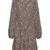 Edc By Esprit Dresses Light Woven Midi Dusty Nude 4