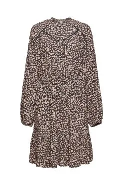 Edc By Esprit Dresses Light Woven Midi Dusty Nude 4