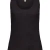 Edc By Esprit Geripptes Tanktop Black