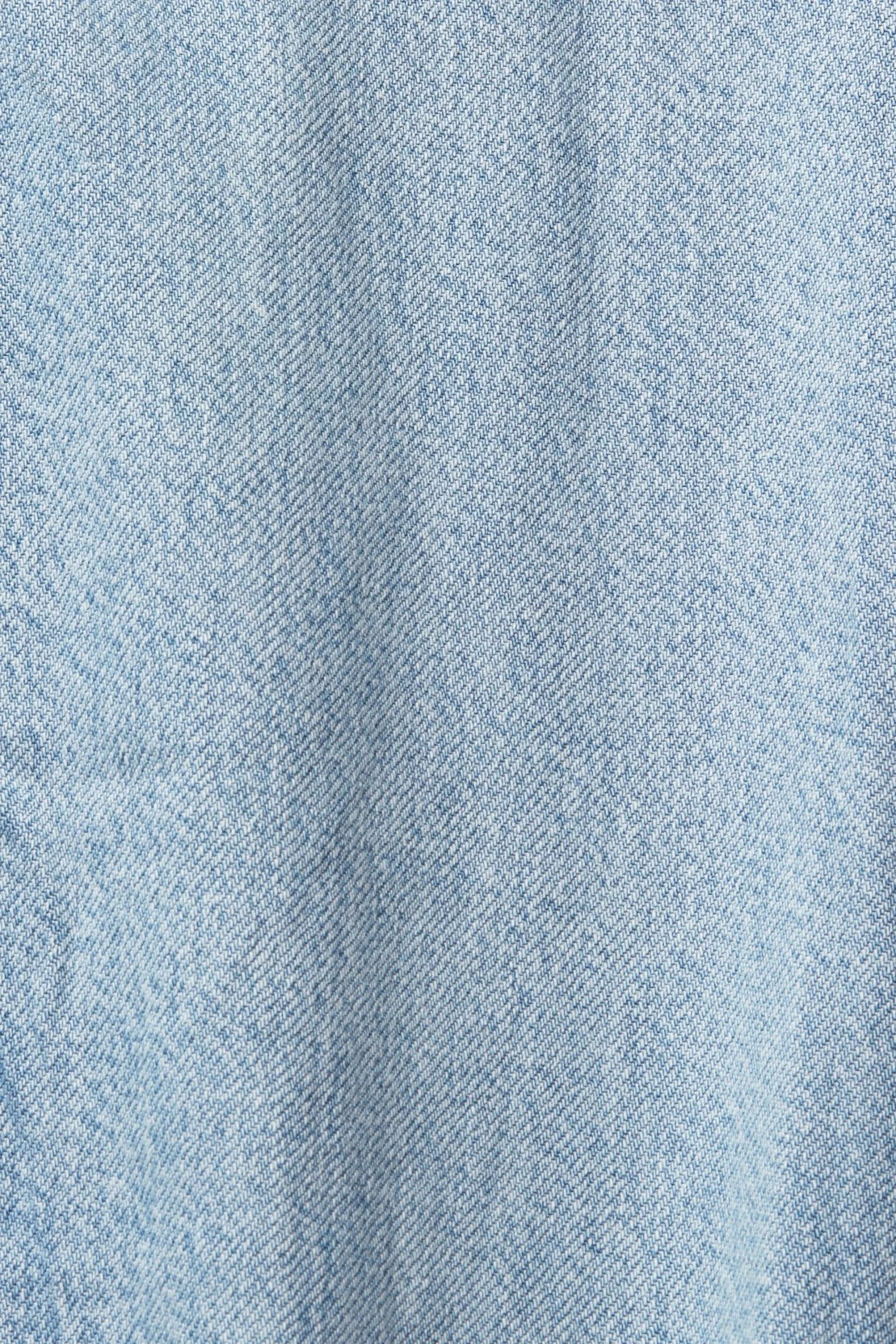 Edc By Esprit Jeans Mit Weitem Bein Blue Light Wash – Bild 4