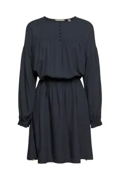 Edc By Esprit Kleid Mit Elastischem Taillenbund Black