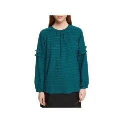 Edc By Esprit Langarmblusen In Uni