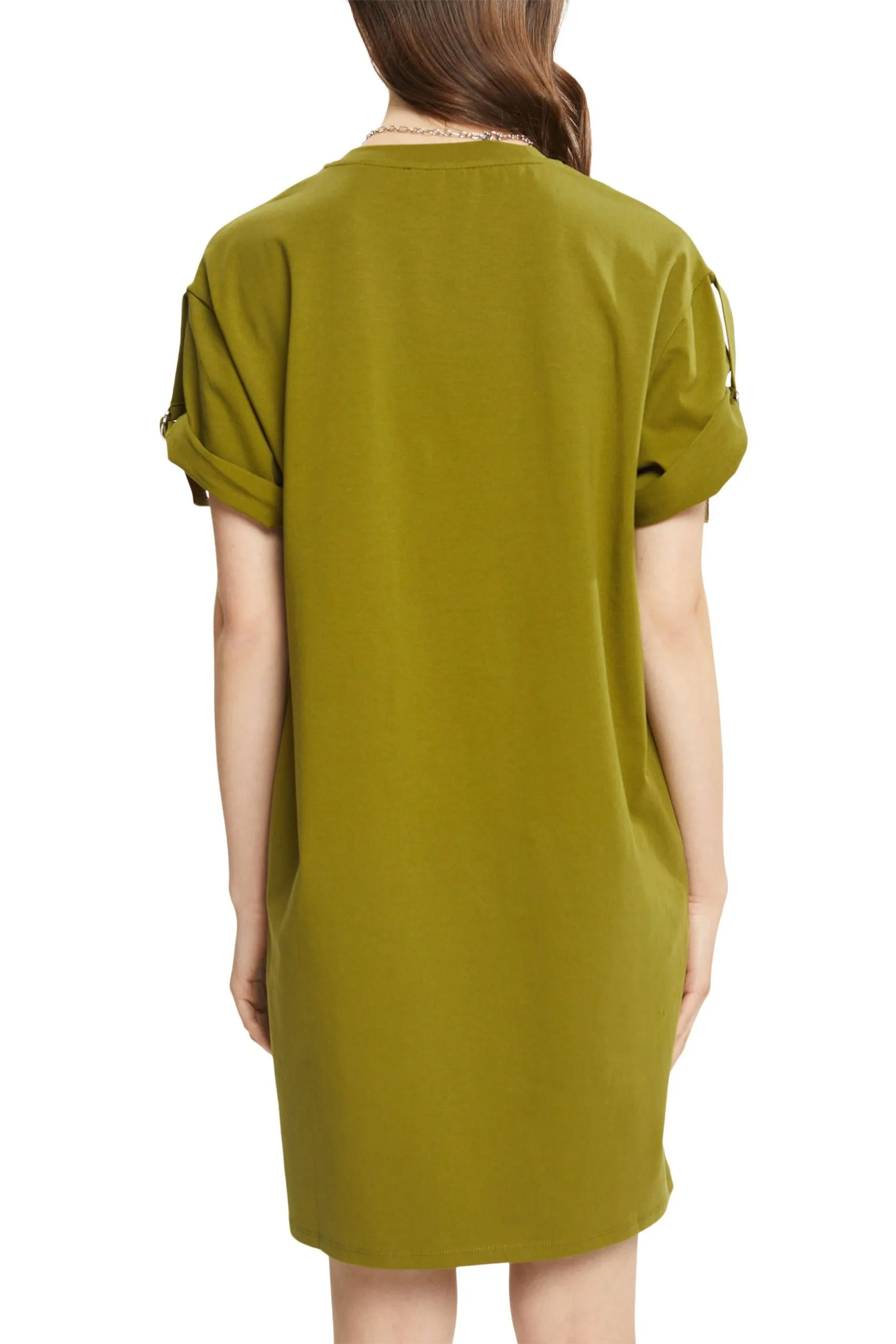 Edc By Esprit Minikleid Mit Schnallen Olive – Bild 3