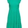 Edc By Esprit Minikleid Mit Volantsaum Green