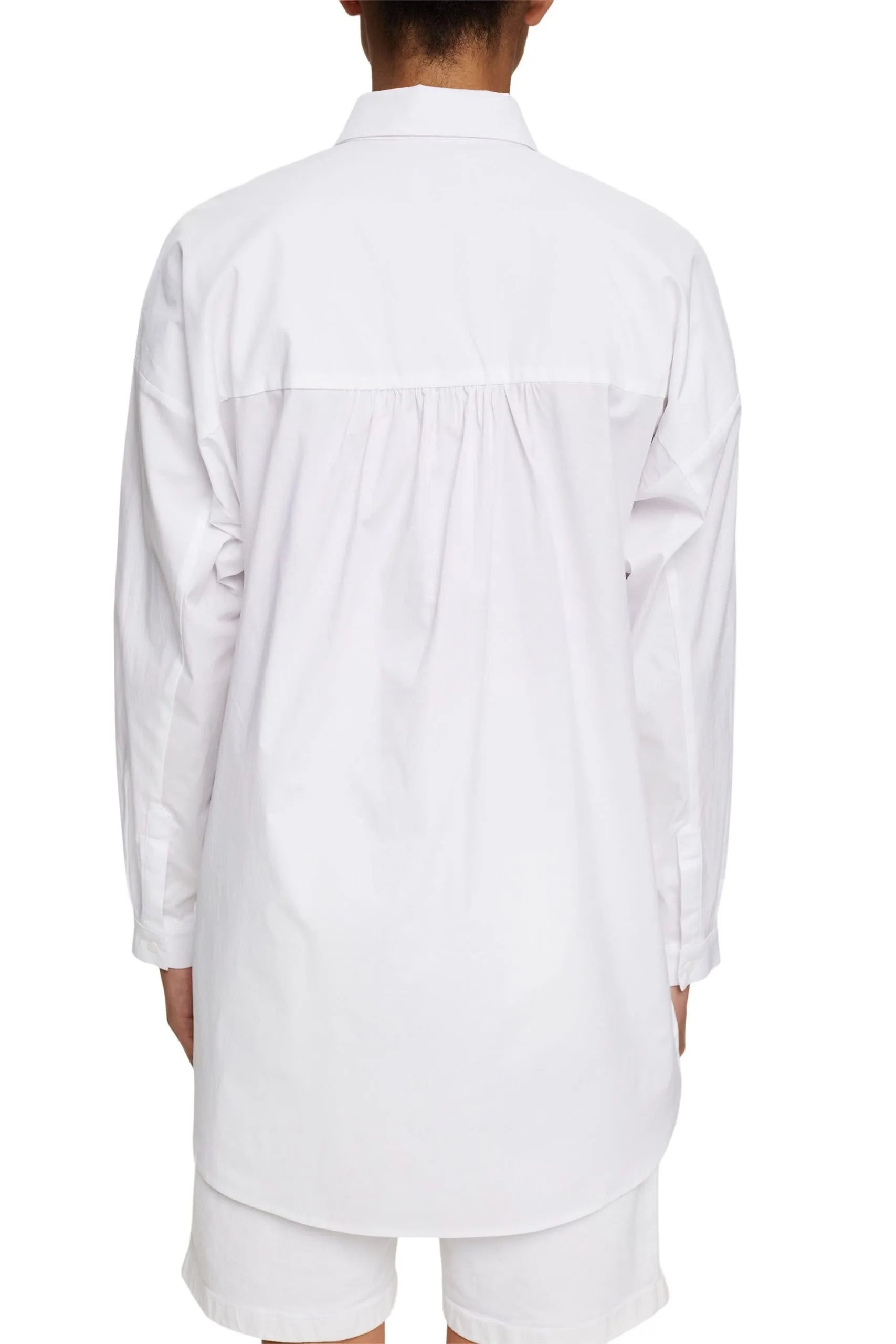 Edc By Esprit Oversize-Hemdbluse White – Bild 3