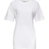 Edc By Esprit Oversize Jersey-T-Shirt White