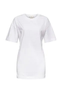 Edc By Esprit Oversize Jersey-T-Shirt White