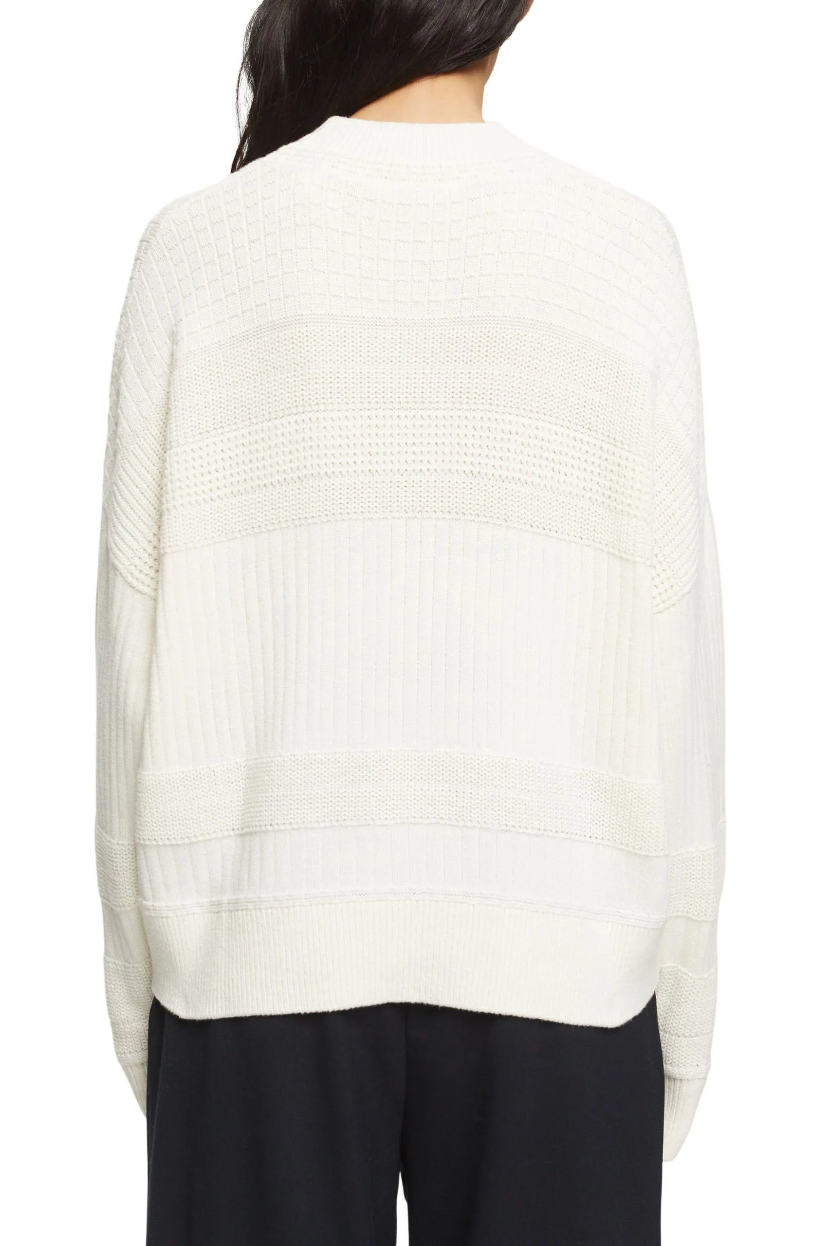 Edc By Esprit Strickpullover Off White – Bild 3