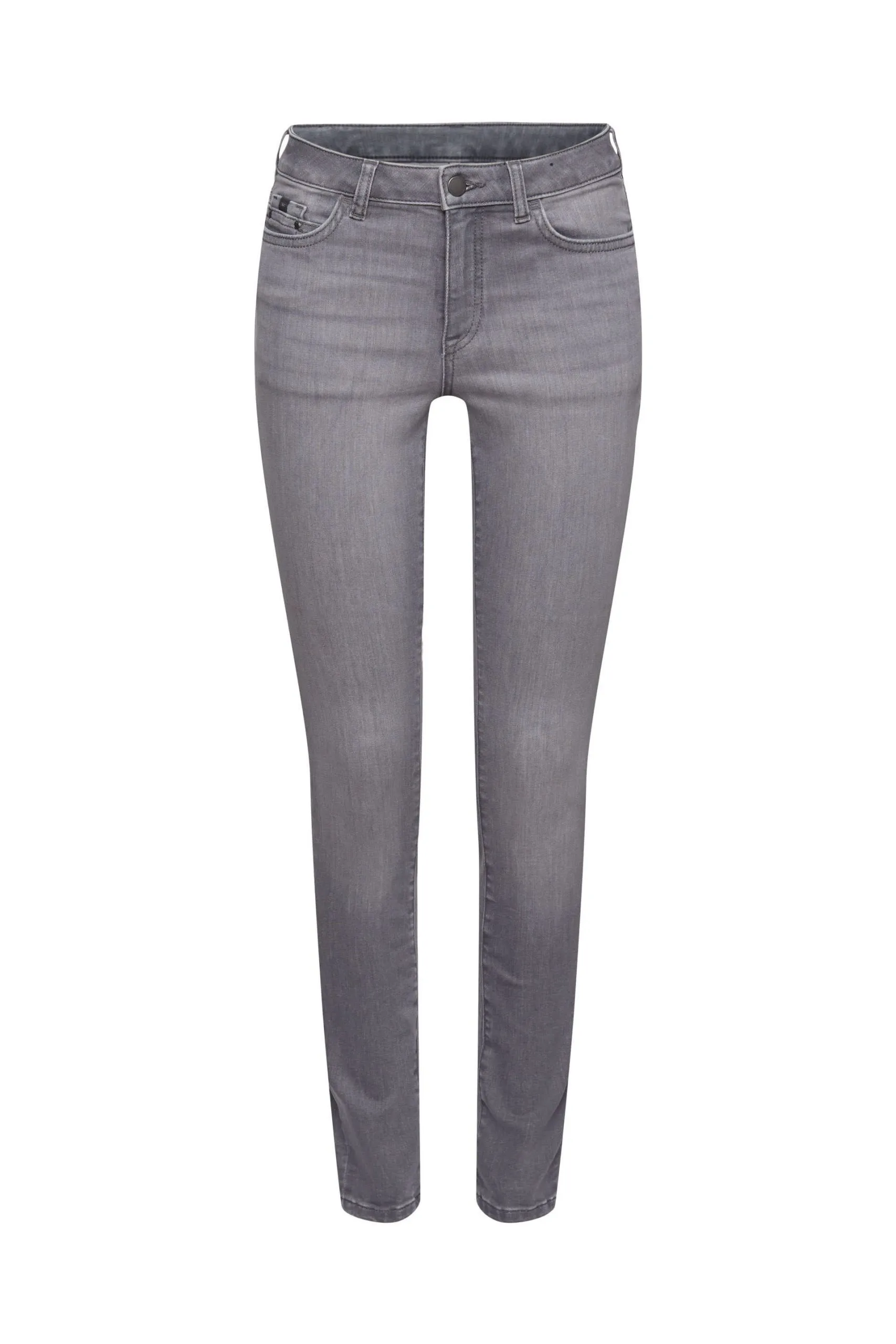 Edc By Esprit Superstretch-Jeans Grey Medium Washed