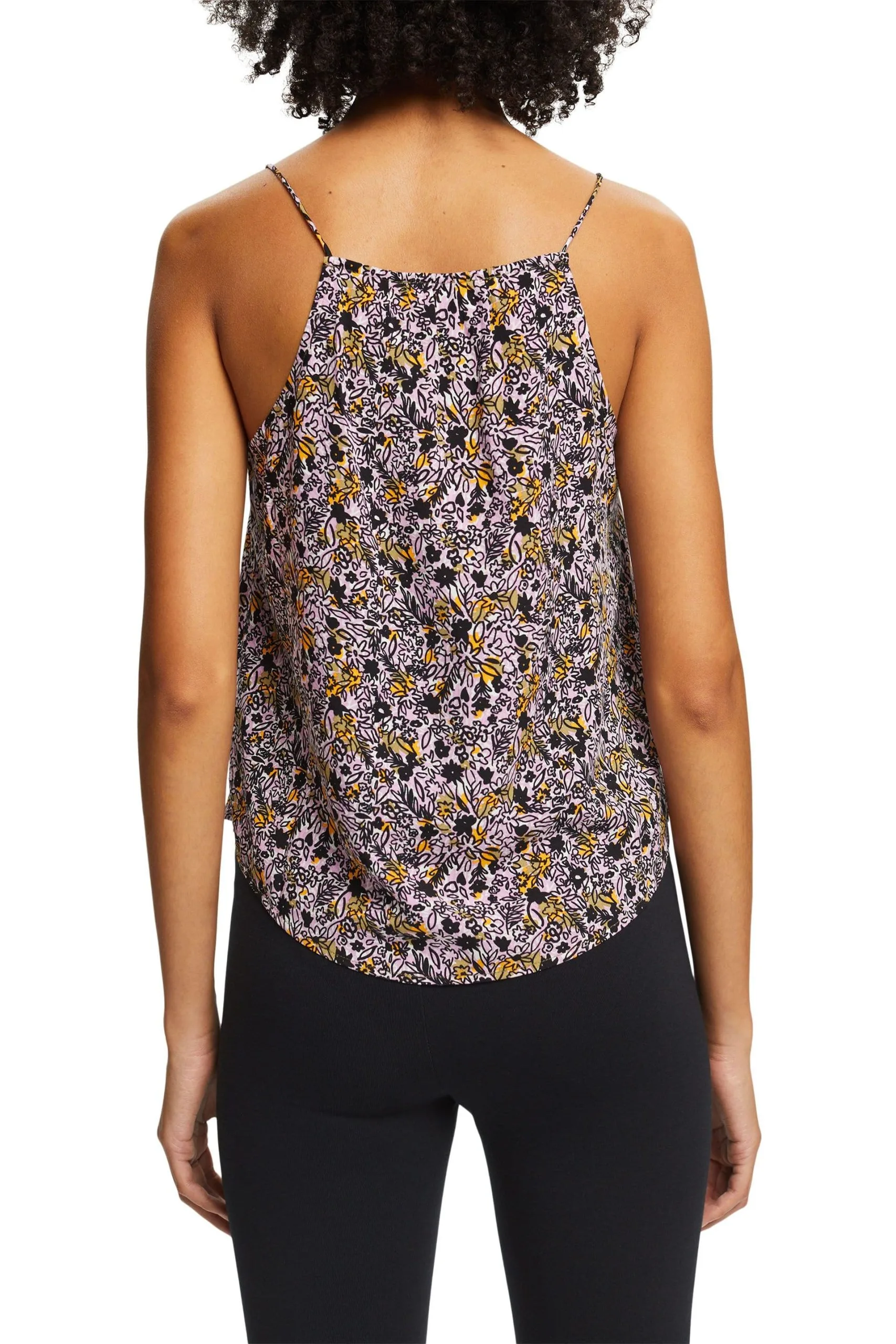 Edc By Esprit Top Mit Muster Olive – Bild 3