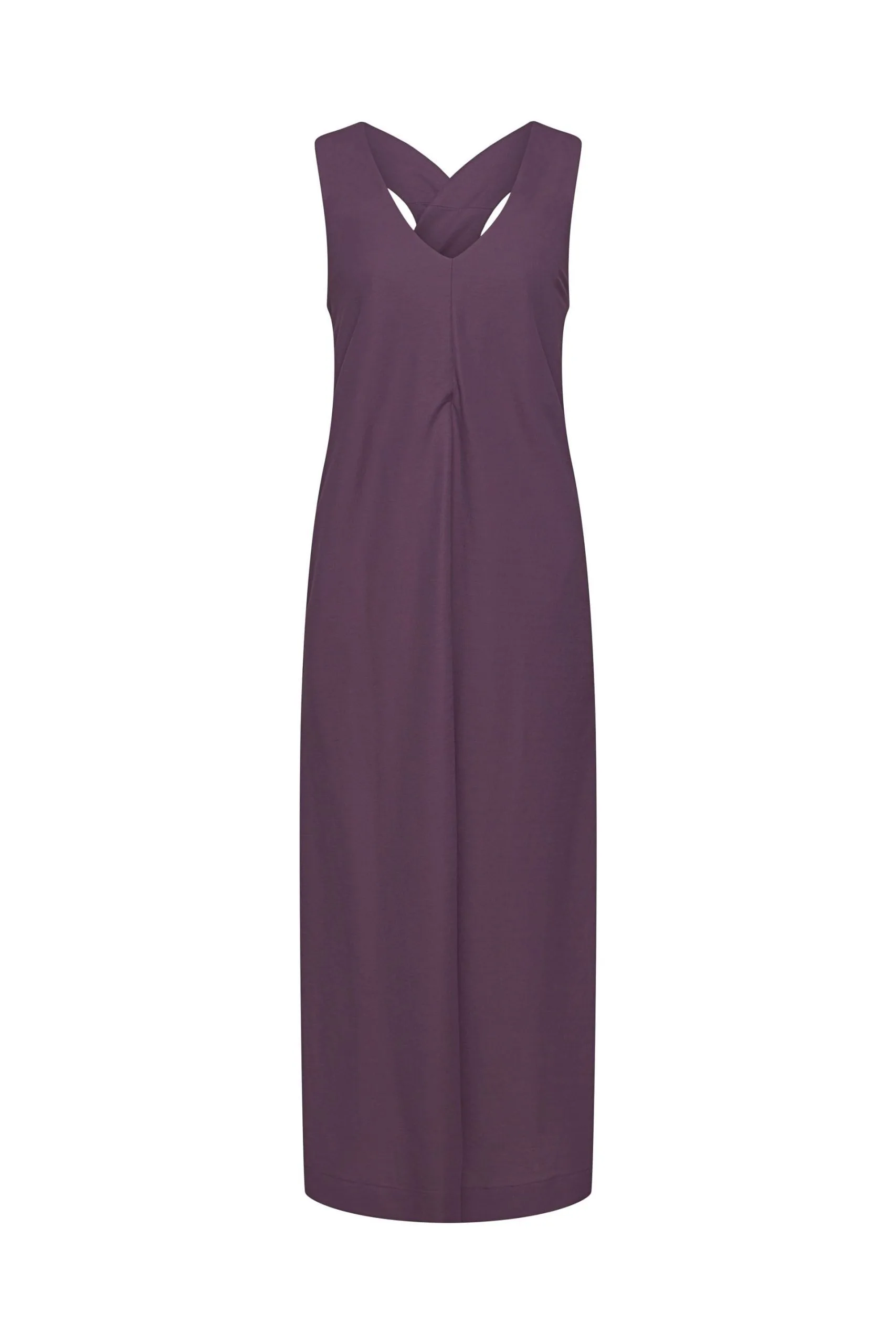 ESPRIT Ärmelloses Midikleid Dark Purple