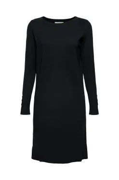 ESPRIT Basic Strickkleid Black