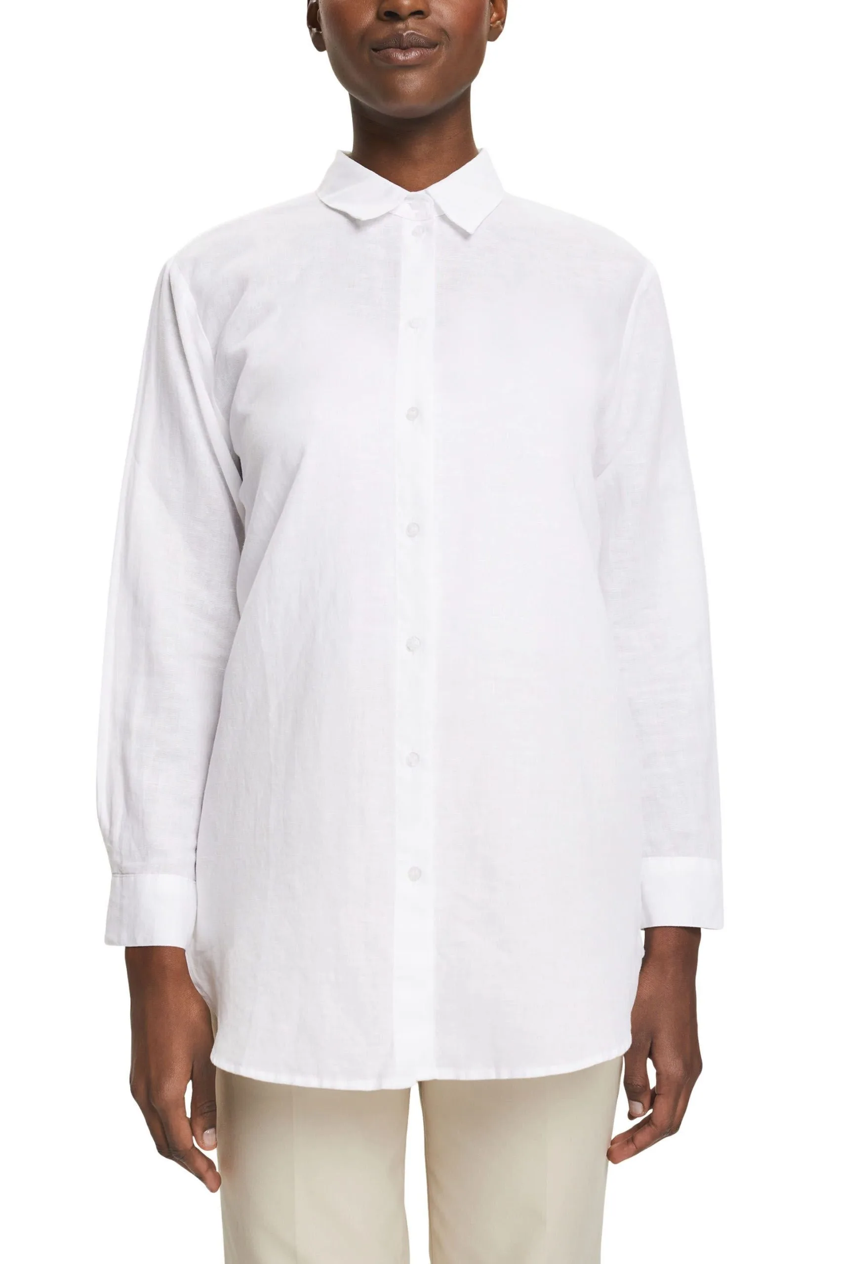 ESPRIT Bluse Aus Mix White – Bild 2