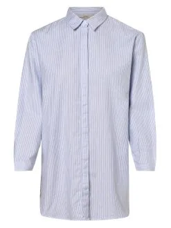 ESPRIT Bluse In Hellblau Weiß