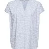 ESPRIT Bluse Mit Blumenmuster Light Blue Lavender