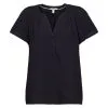 ESPRIT Bluse Mit Crinkle-Effekt Black