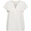 ESPRIT Bluse Mit Crinkle-Effekt Off White