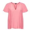 ESPRIT Bluse Mit Kelchausschnitt Pink Fuchsia