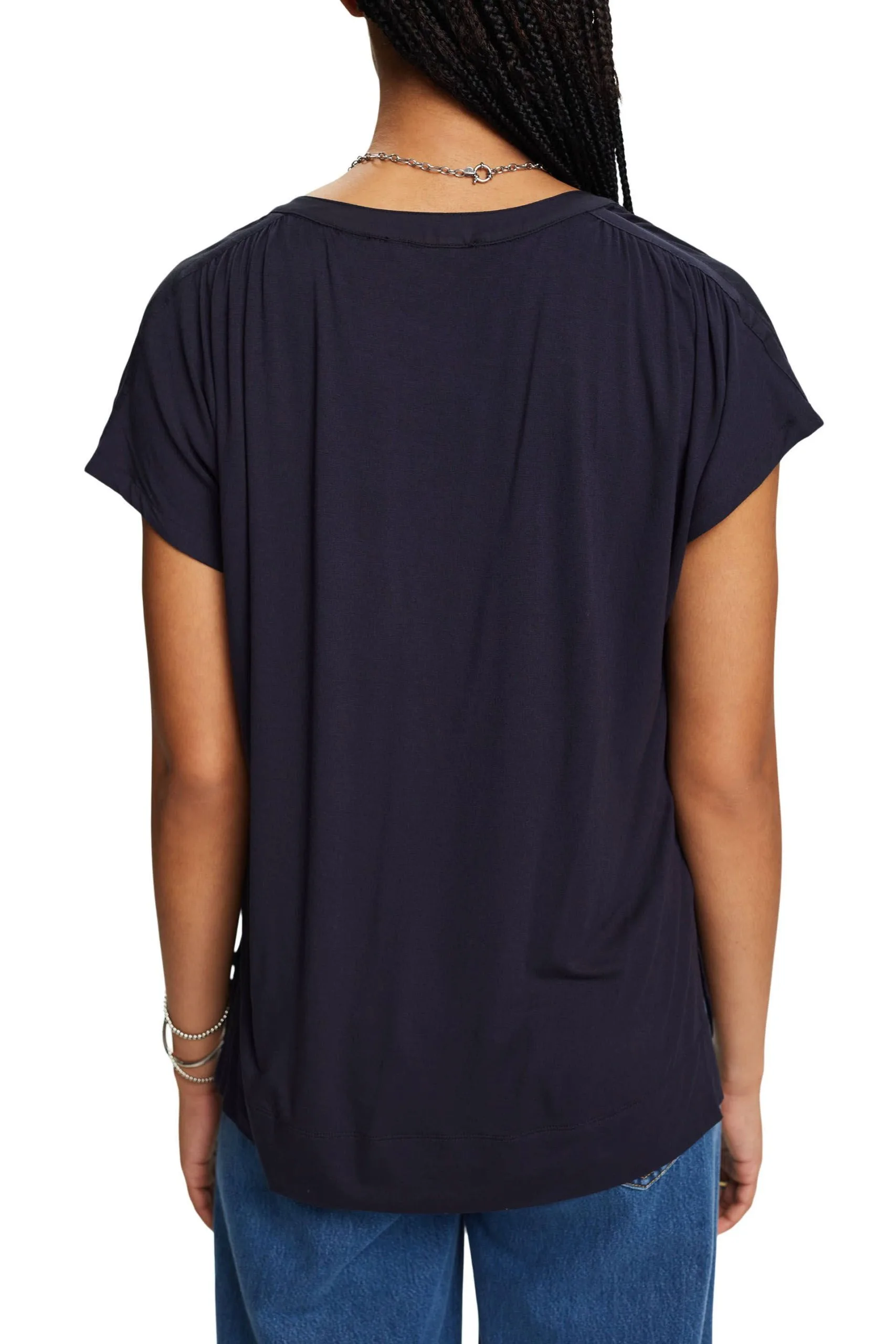 ESPRIT Bluse Navy – Bild 3