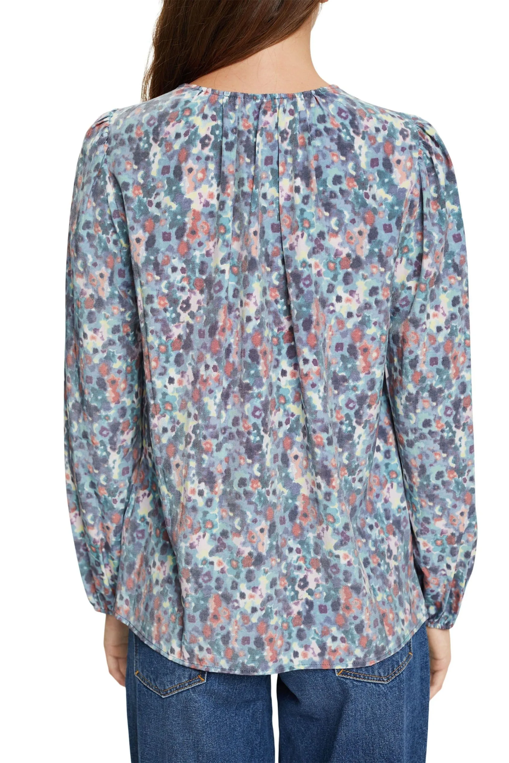 ESPRIT Bluse Teal Blue – Bild 3