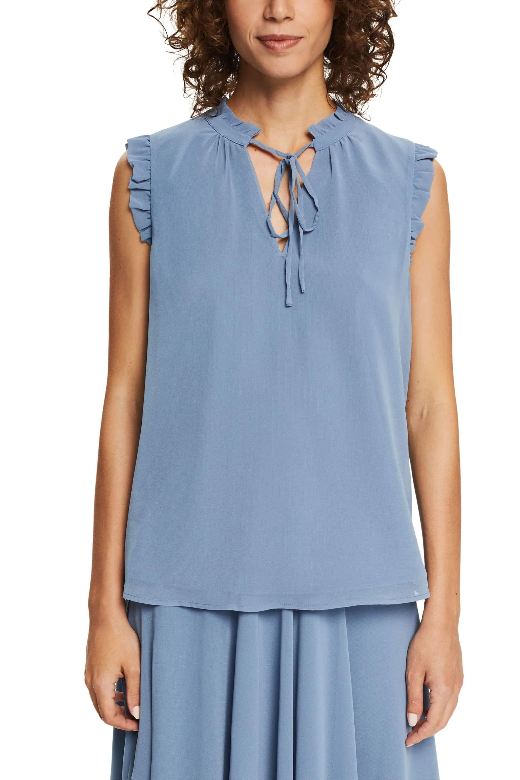 ESPRIT Blusentop Grey Blue – Bild 2