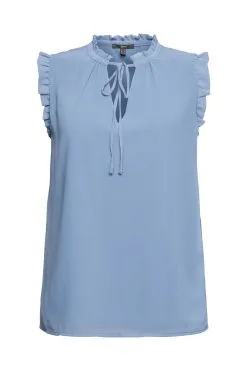 ESPRIT Blusentop Grey Blue