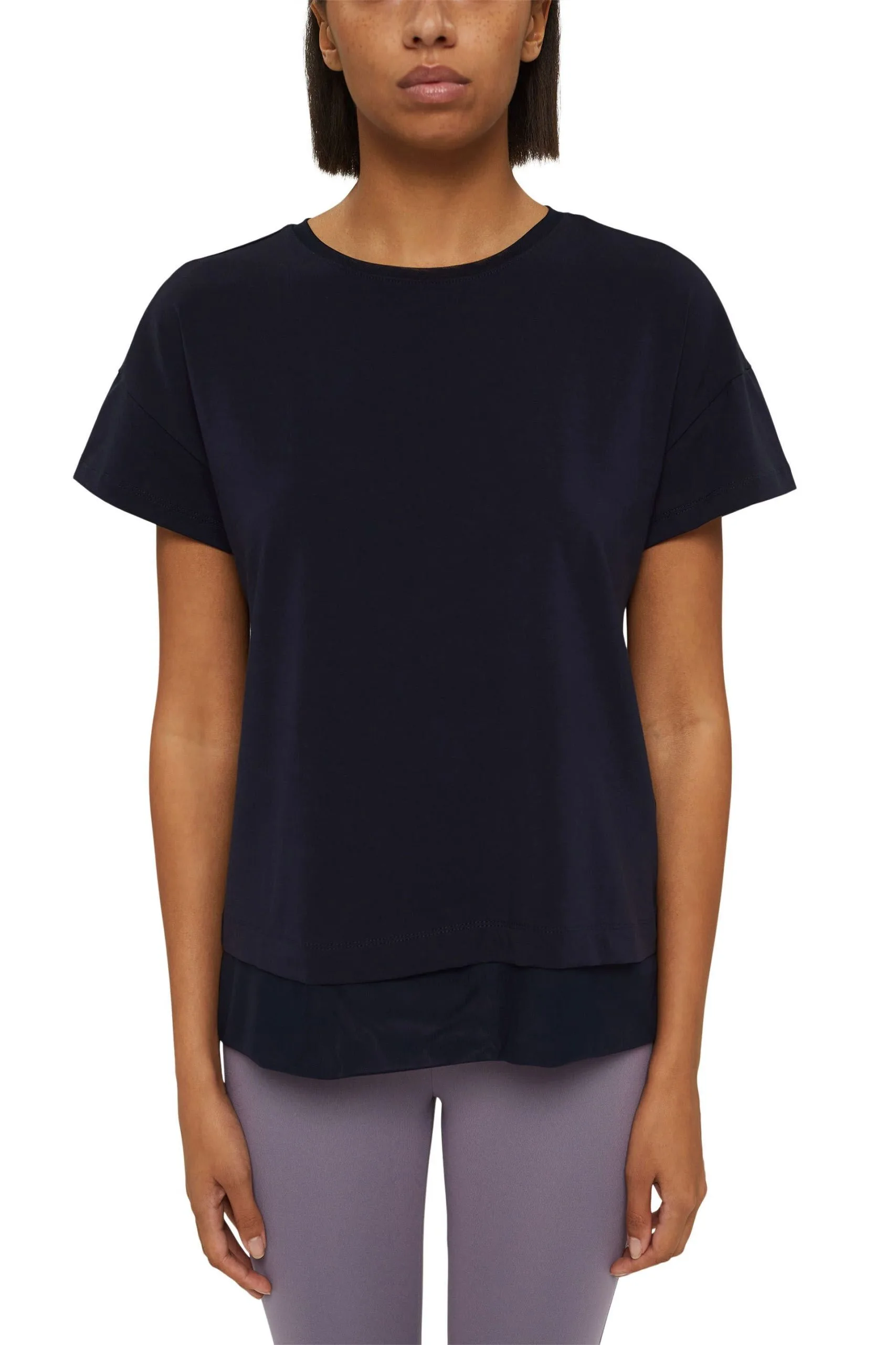 ESPRIT Boxy T-Shirt Navy – Bild 2