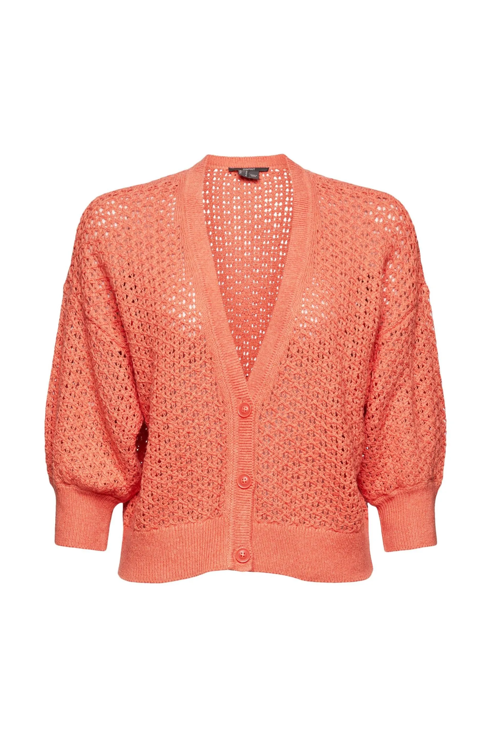 ESPRIT Cardigan Coral Orange