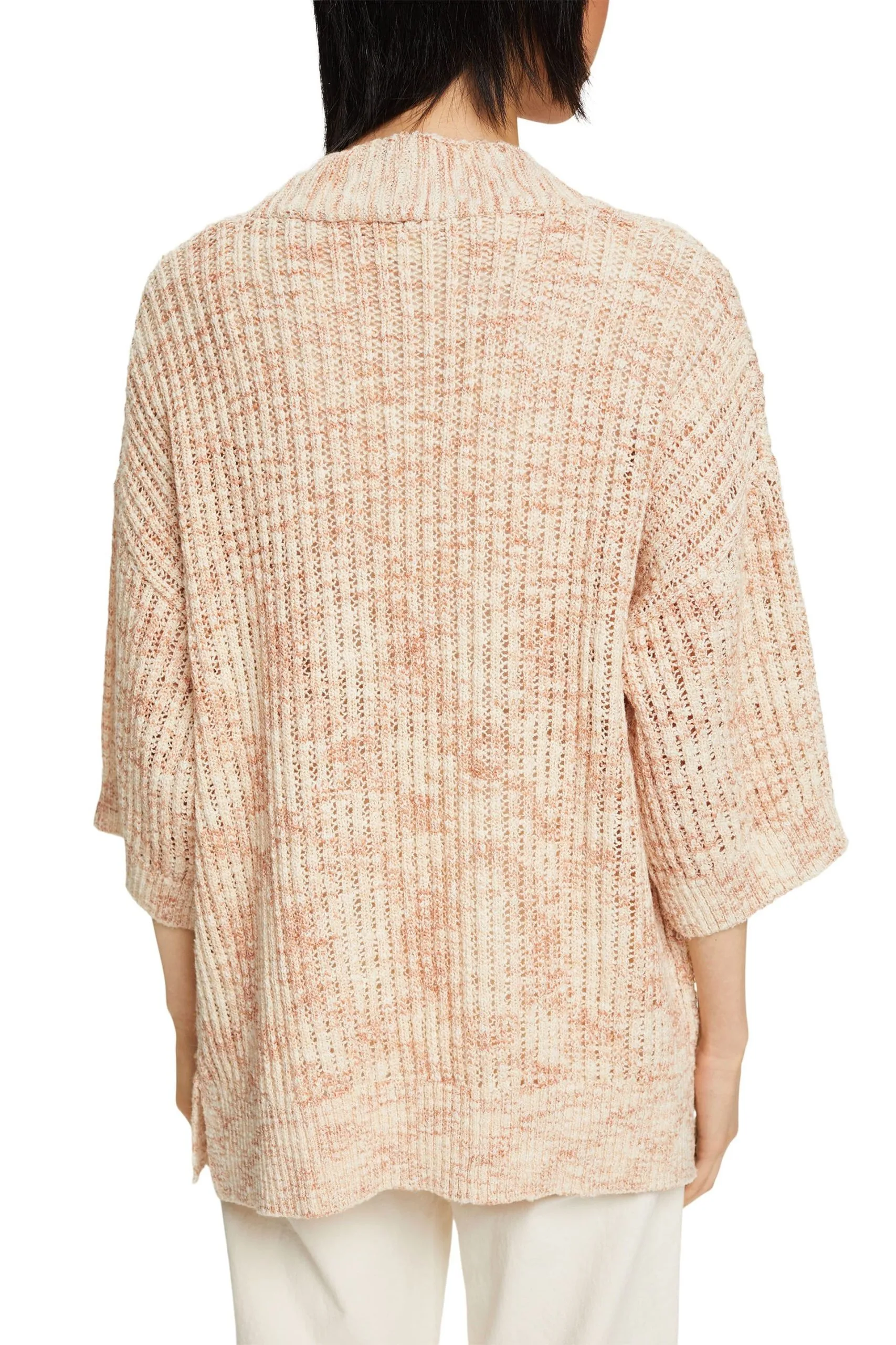 ESPRIT Cardigan In Melierter Optik Nude – Bild 3