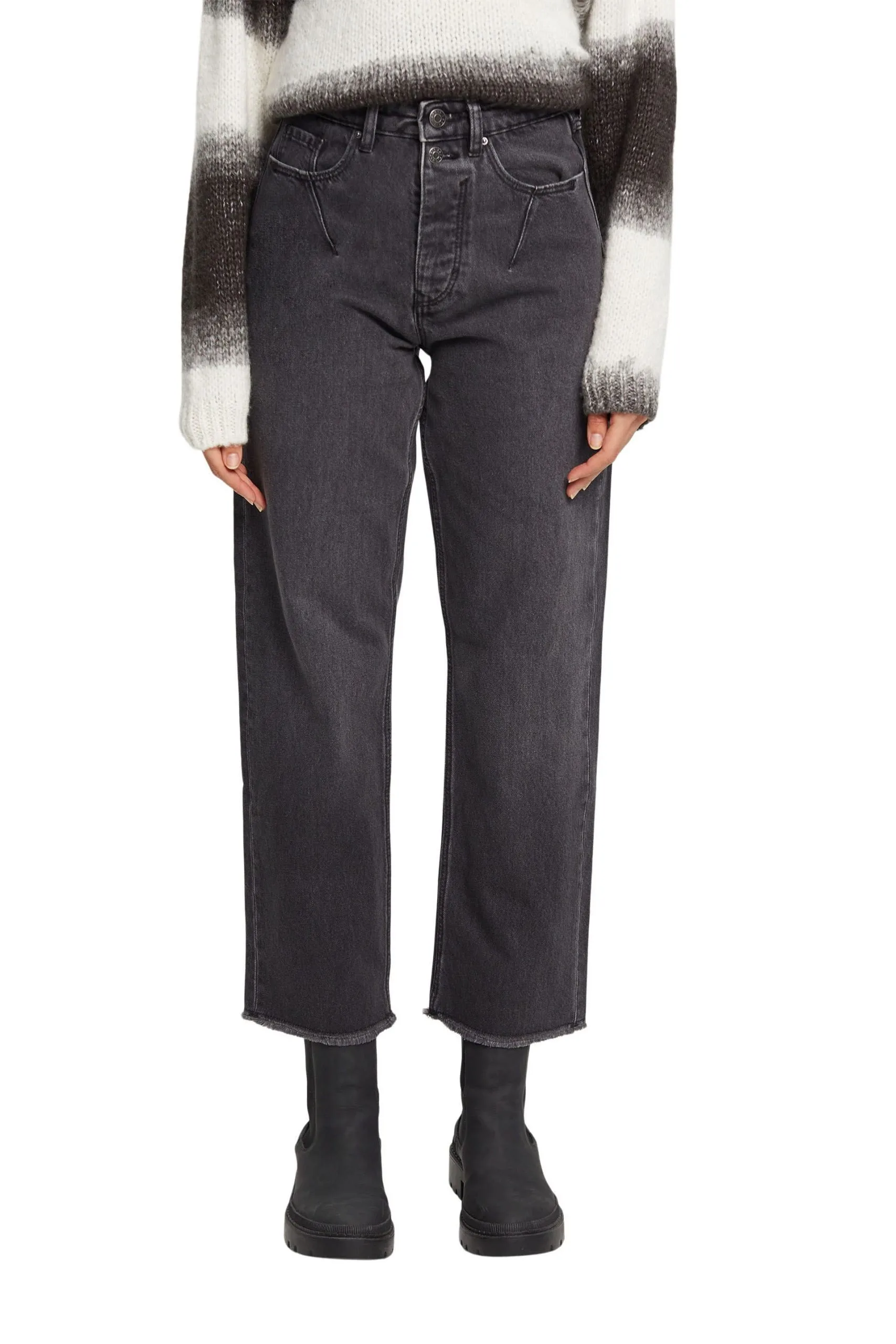 ESPRIT Dad Fit Jeans Black Medium Washed – Bild 2