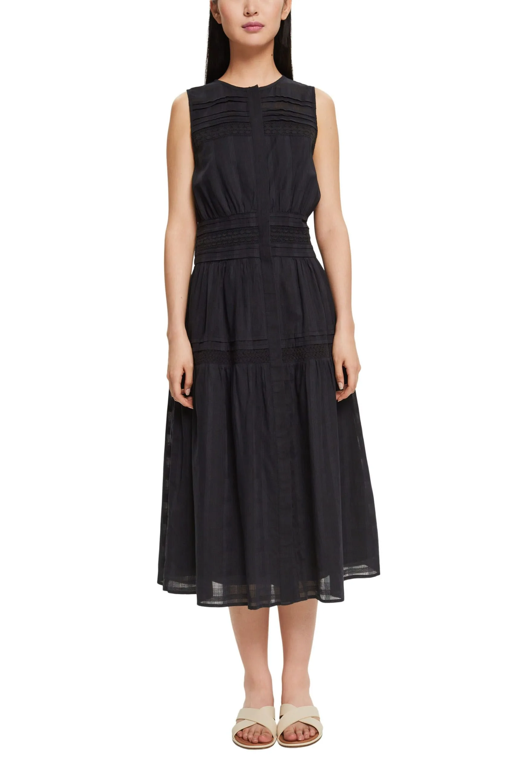 ESPRIT Dobby-Kleid Black – Bild 2