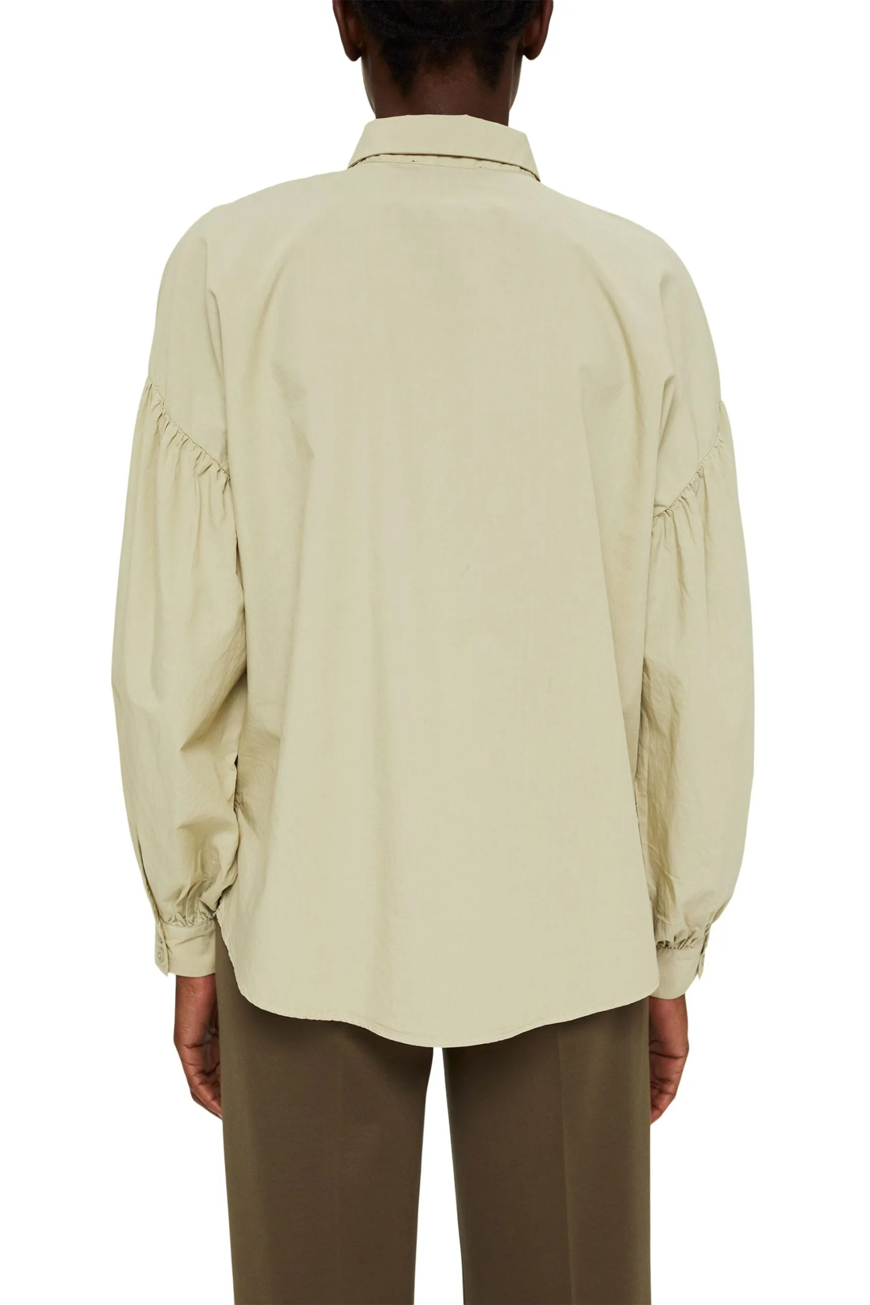 ESPRIT EarthColors® Bluse Dusty Green – Bild 2