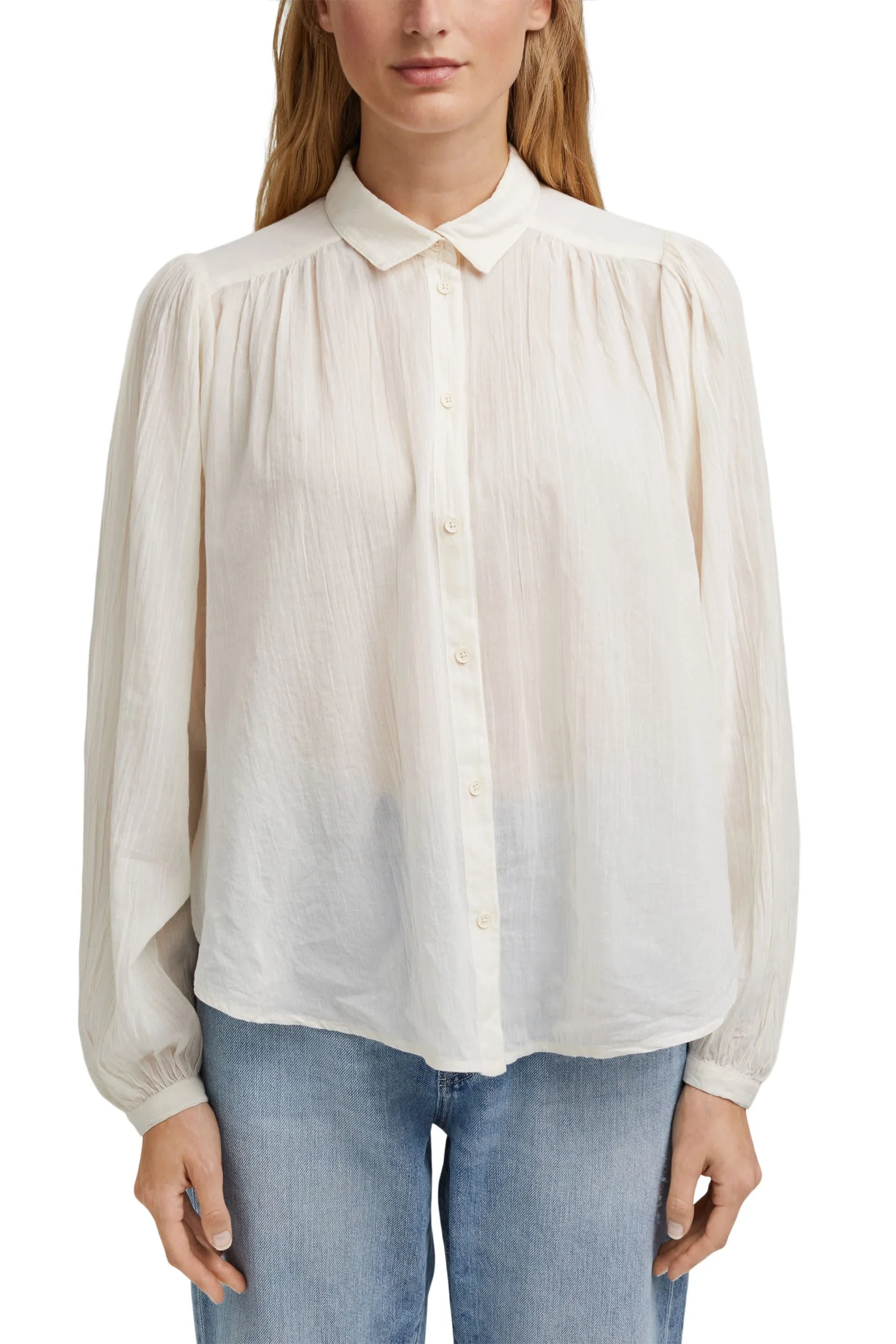 ESPRIT Fledermaus-Bluse Off White – Bild 3