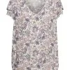 ESPRIT Floral Gemusterte Bluse Off White