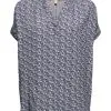 ESPRIT Florales Blusentop Navy