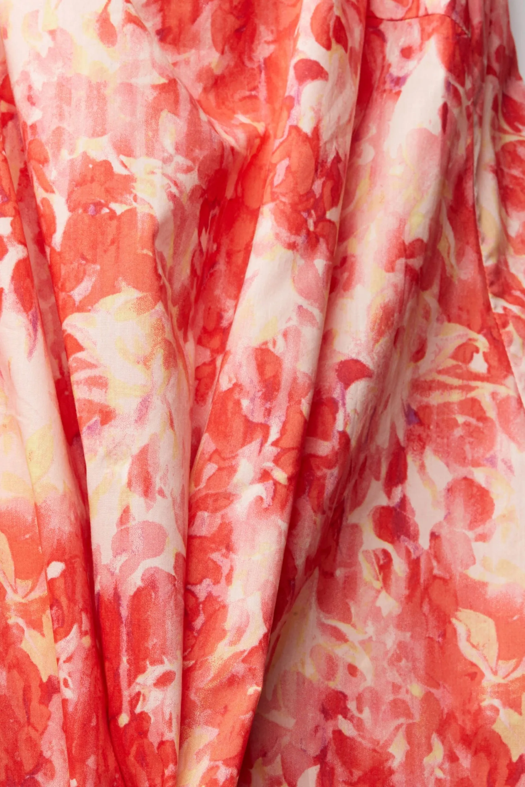 ESPRIT Gemusterte Bluse Mit Trägern Zum Binden Red – Bild 4