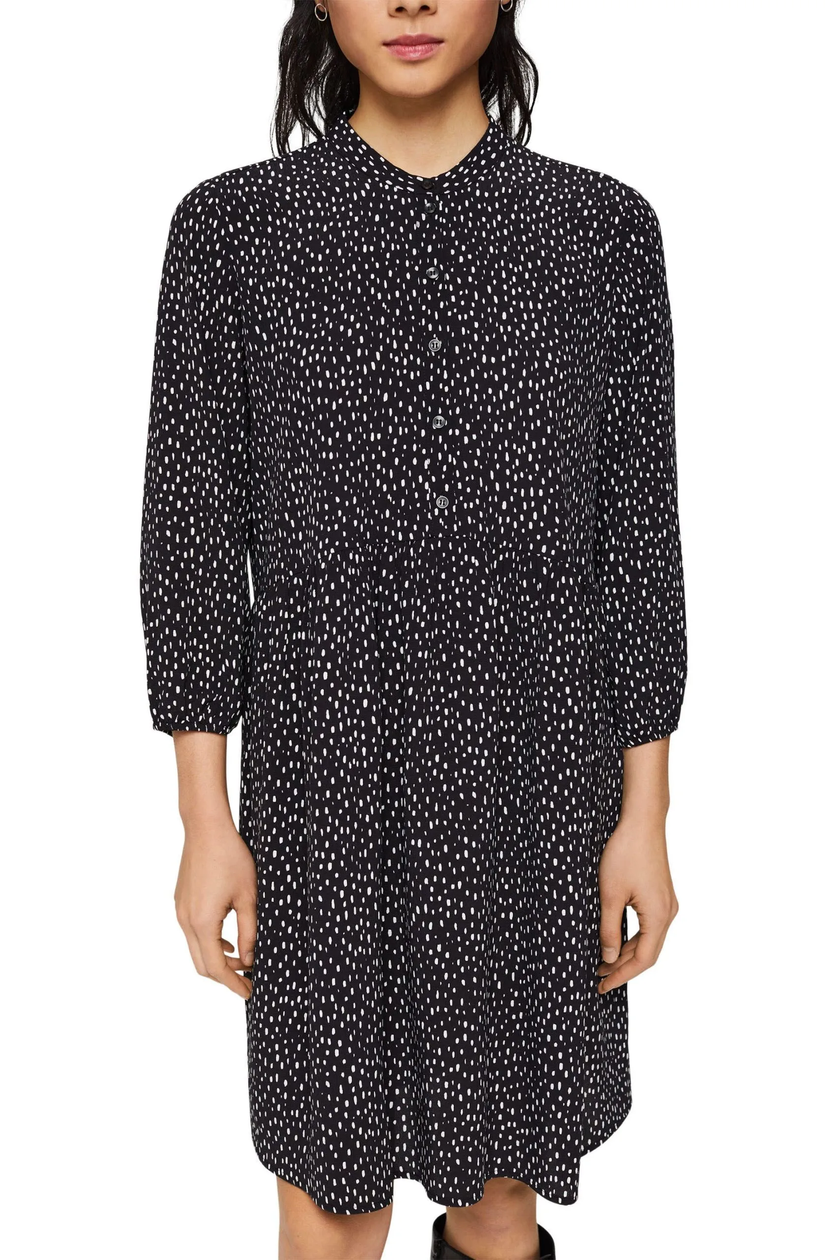 ESPRIT Gemustertes Kleid Black – Bild 2