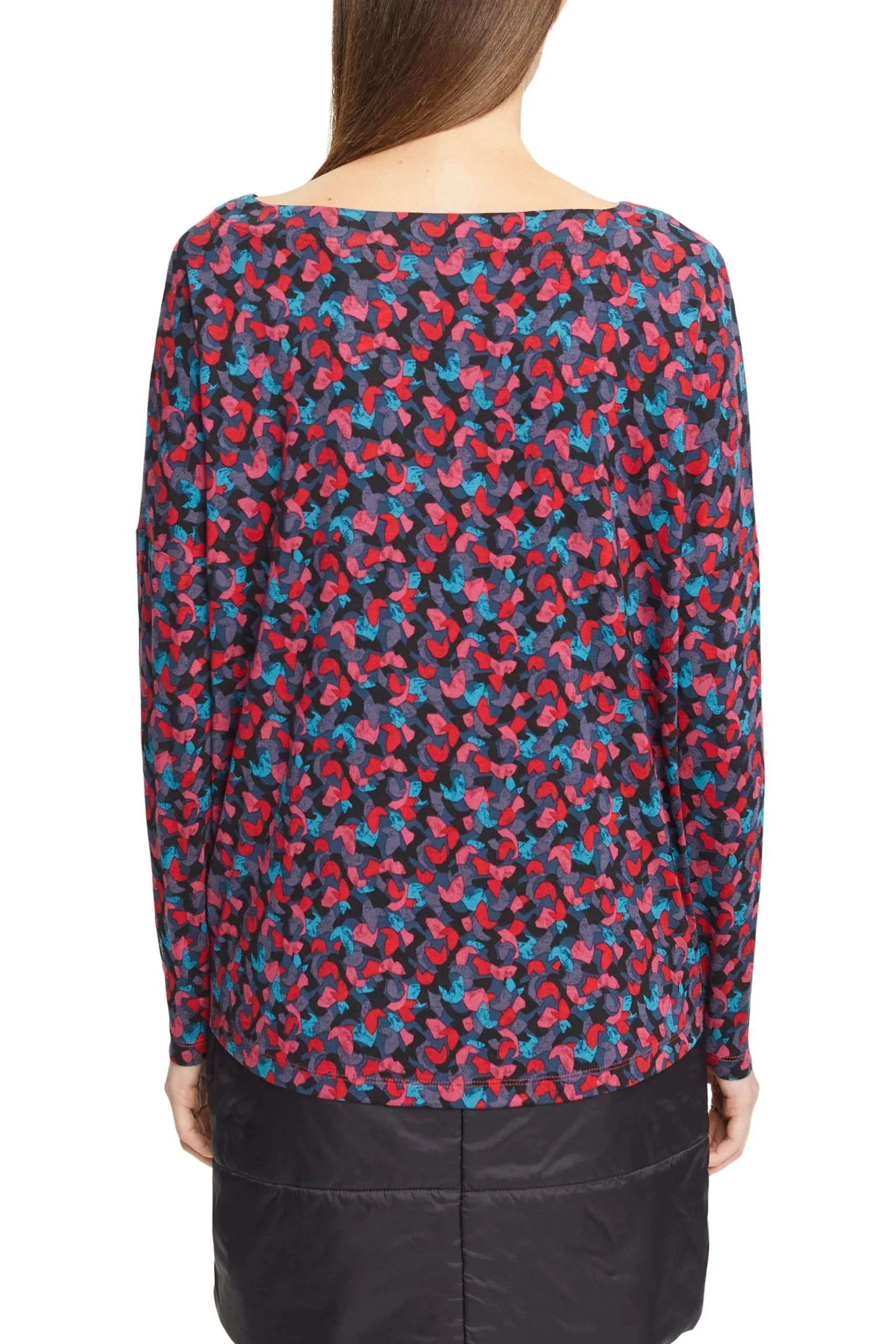 ESPRIT Gemustertes Longsleeve Pink – Bild 3