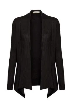 ESPRIT Gerippter Cardigan Black