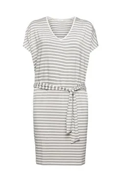 ESPRIT Gestreiftes Kleid Light Khaki 3