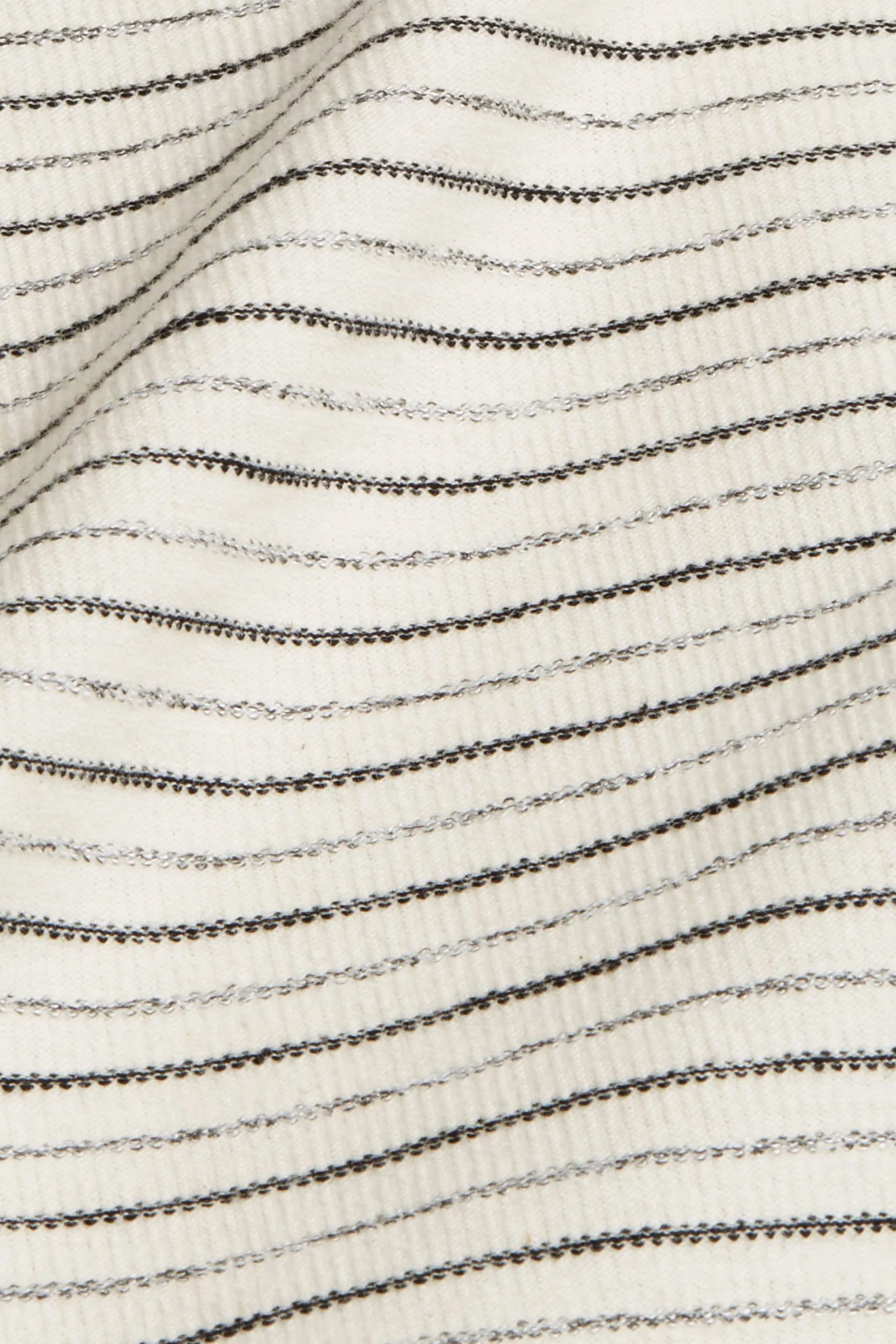 ESPRIT Gestreiftes Shirt Mit Rückenausschnitt Off White – Bild 4