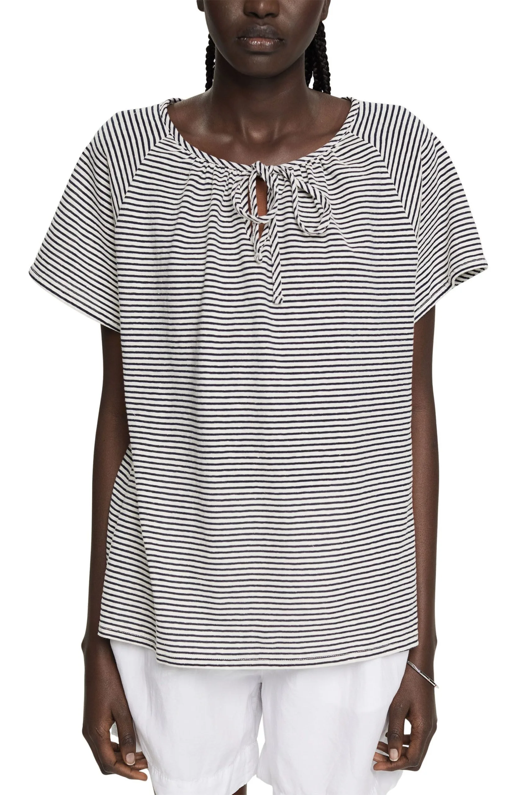 ESPRIT Gestreiftes T-Shirt Grey – Bild 2