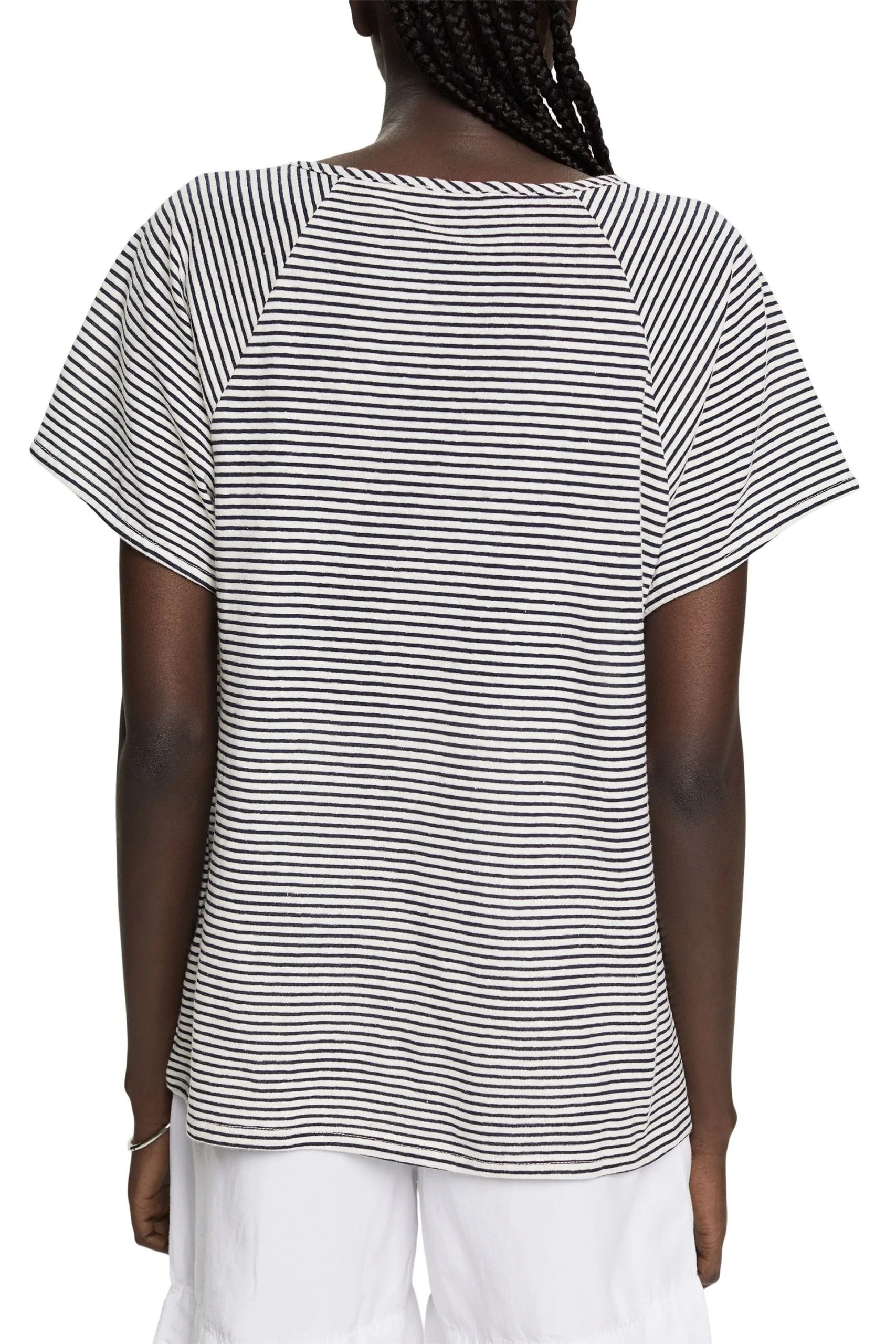 ESPRIT Gestreiftes T-Shirt Grey – Bild 3