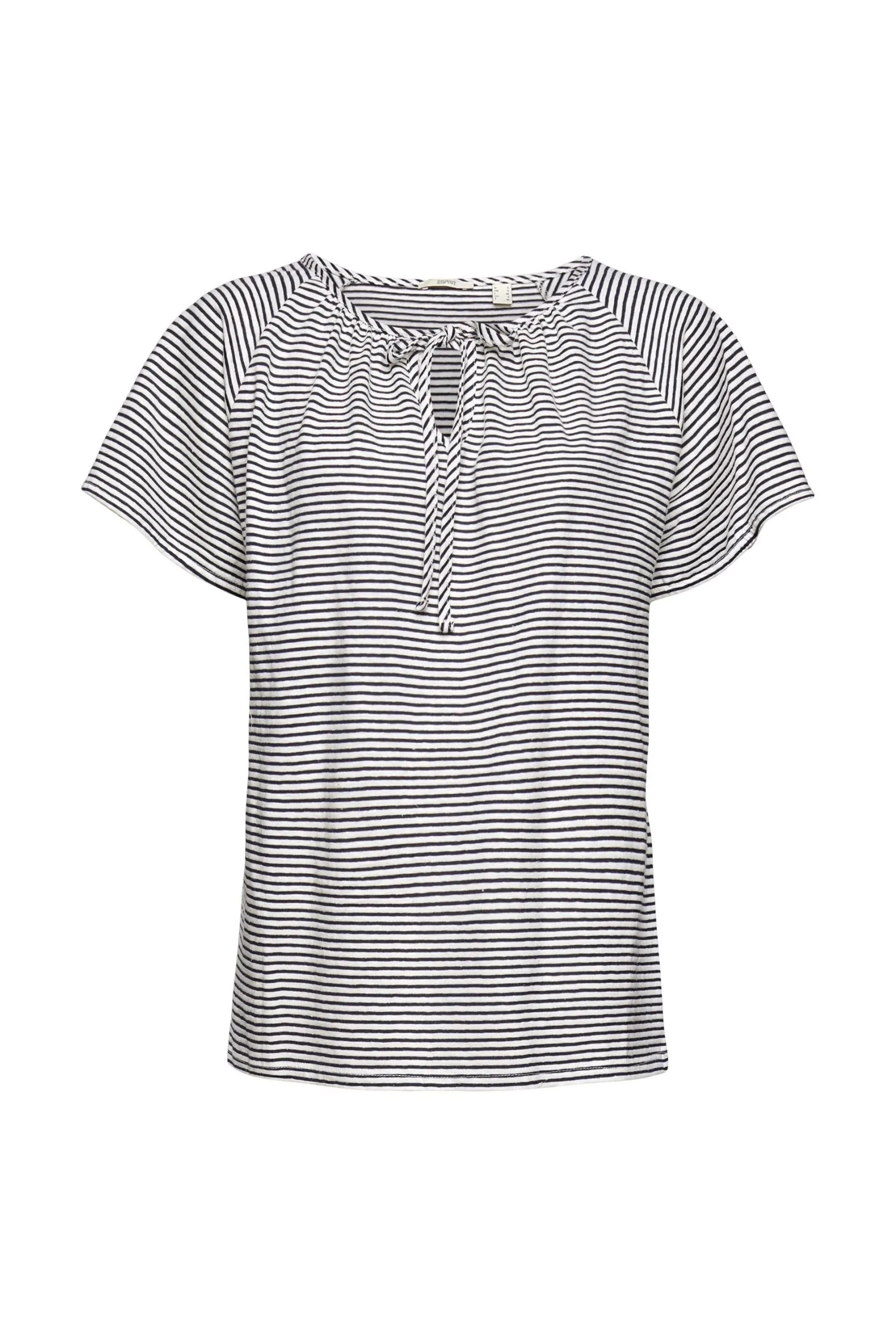 ESPRIT Gestreiftes T-Shirt Grey