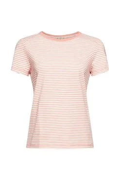 ESPRIT Gestreiftes T-Shirt Peach