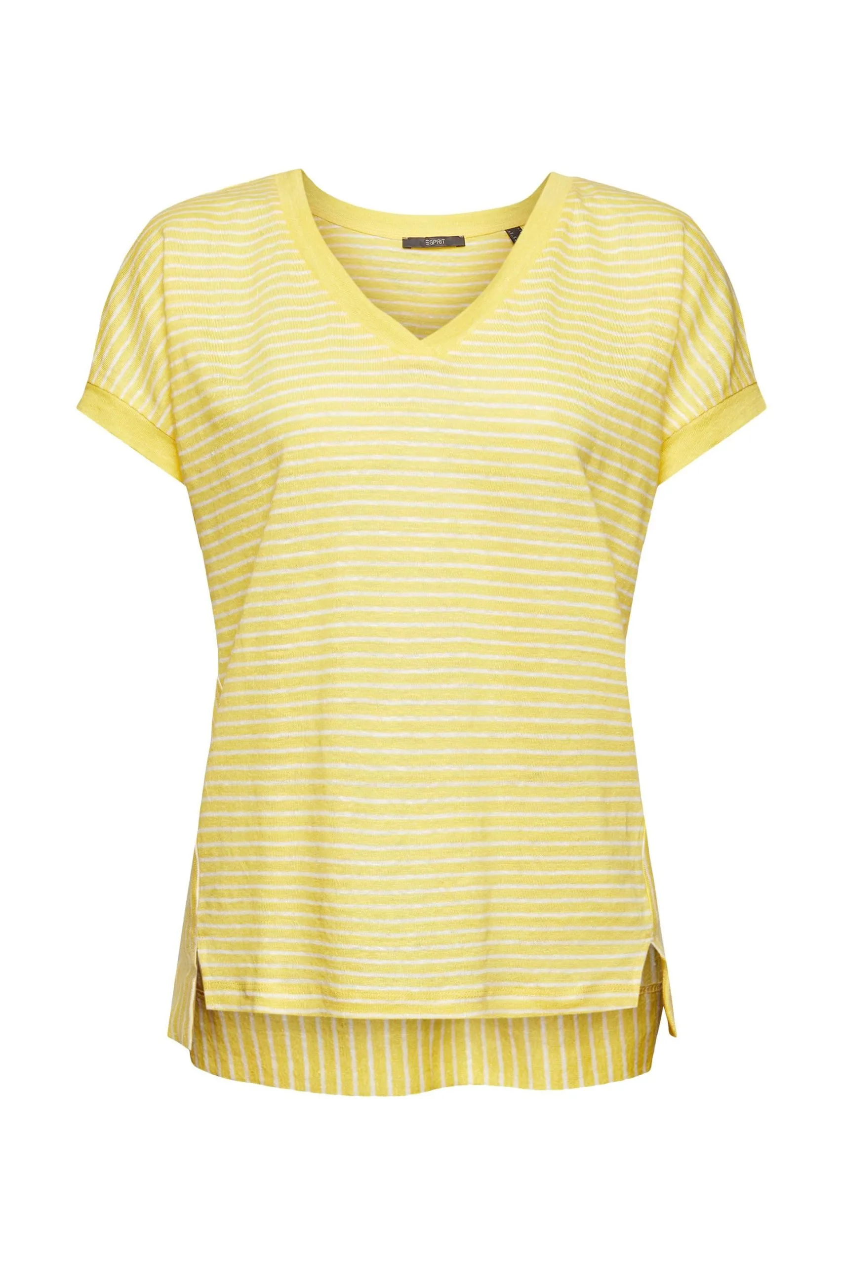 ESPRIT Gestreiftes T-Shirt Sunflower Yellow