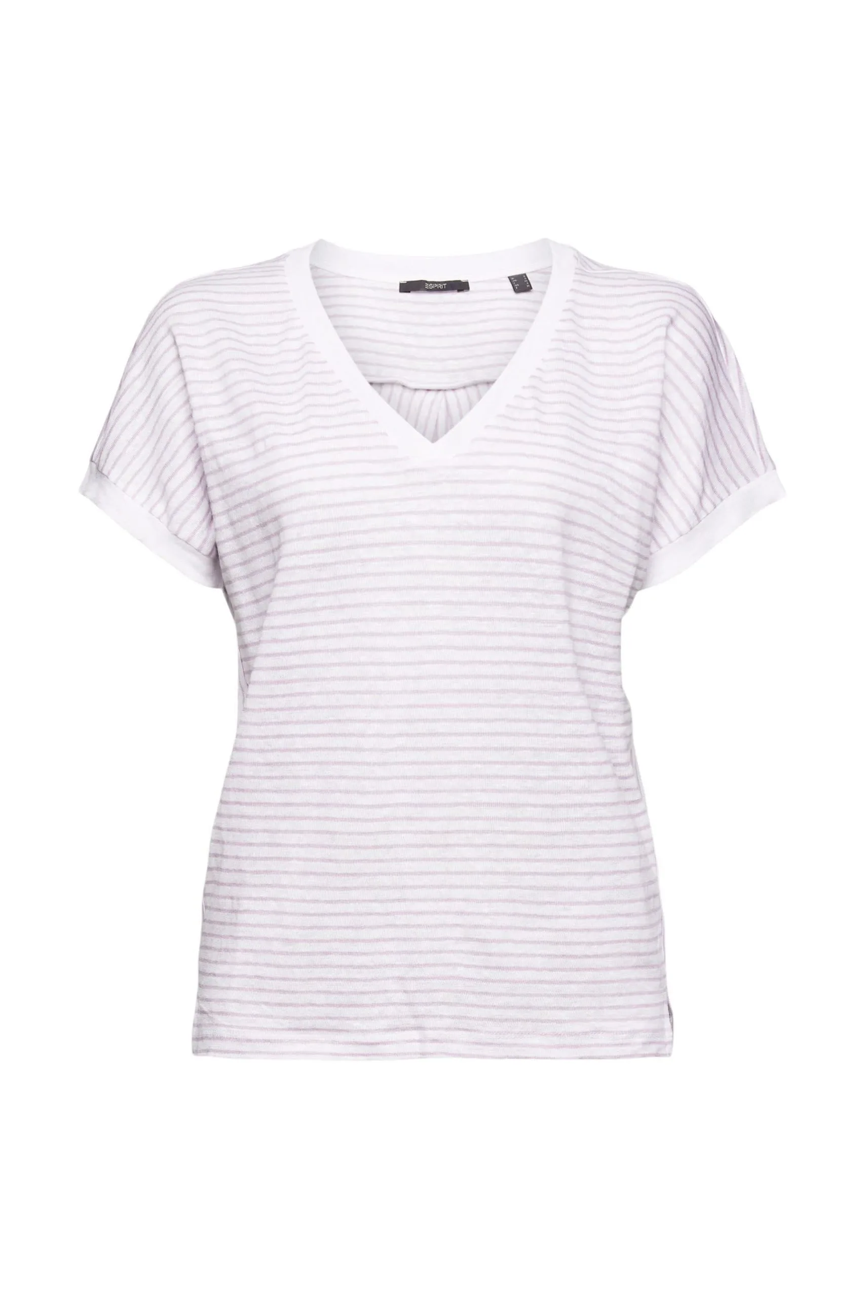 ESPRIT Gestreiftes T-Shirt White 2