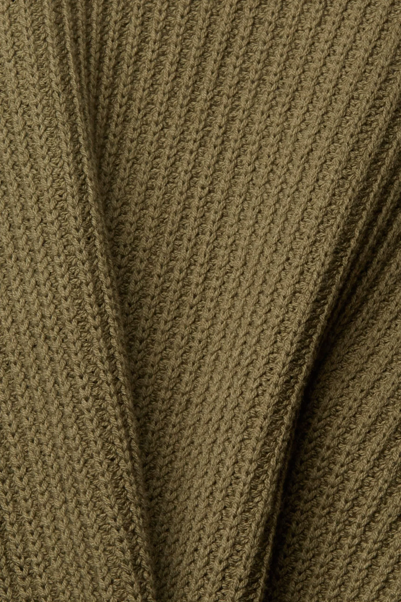 ESPRIT Grobstrick-Cardigan Dark Khaki – Bild 4