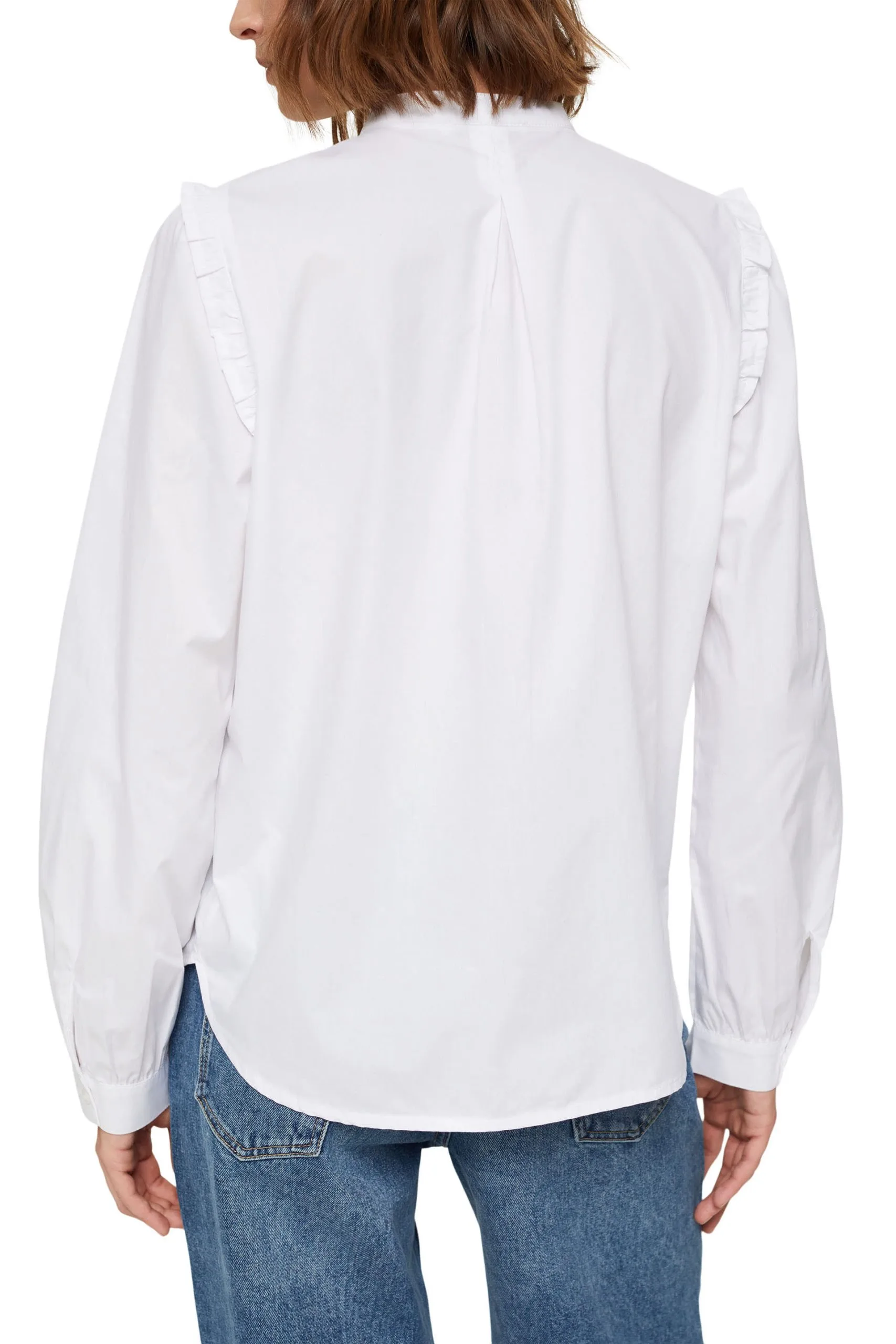 ESPRIT Hemdbluse Mit Rüschen White – Bild 2