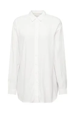 ESPRIT Hemdbluse Off White